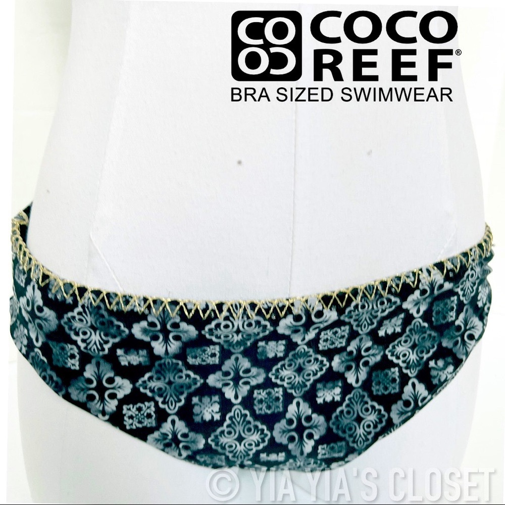 COCO REEF LG Brief-Style Bikini Bottoms Geo Print, Women's Swimwear Separates
